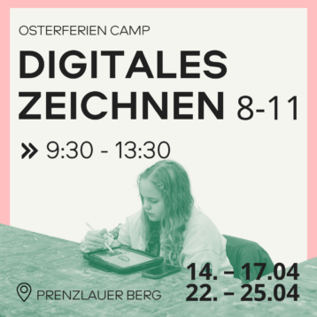 Ostercamps 2025 Digitales Zeichnen: Gruppe 8-11